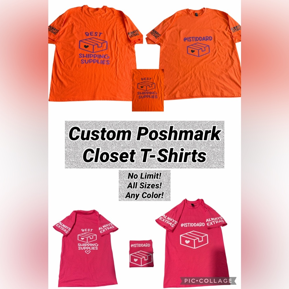 Poshmark Closet Name Custom T-Shirts - Personalized & All Sizes Available